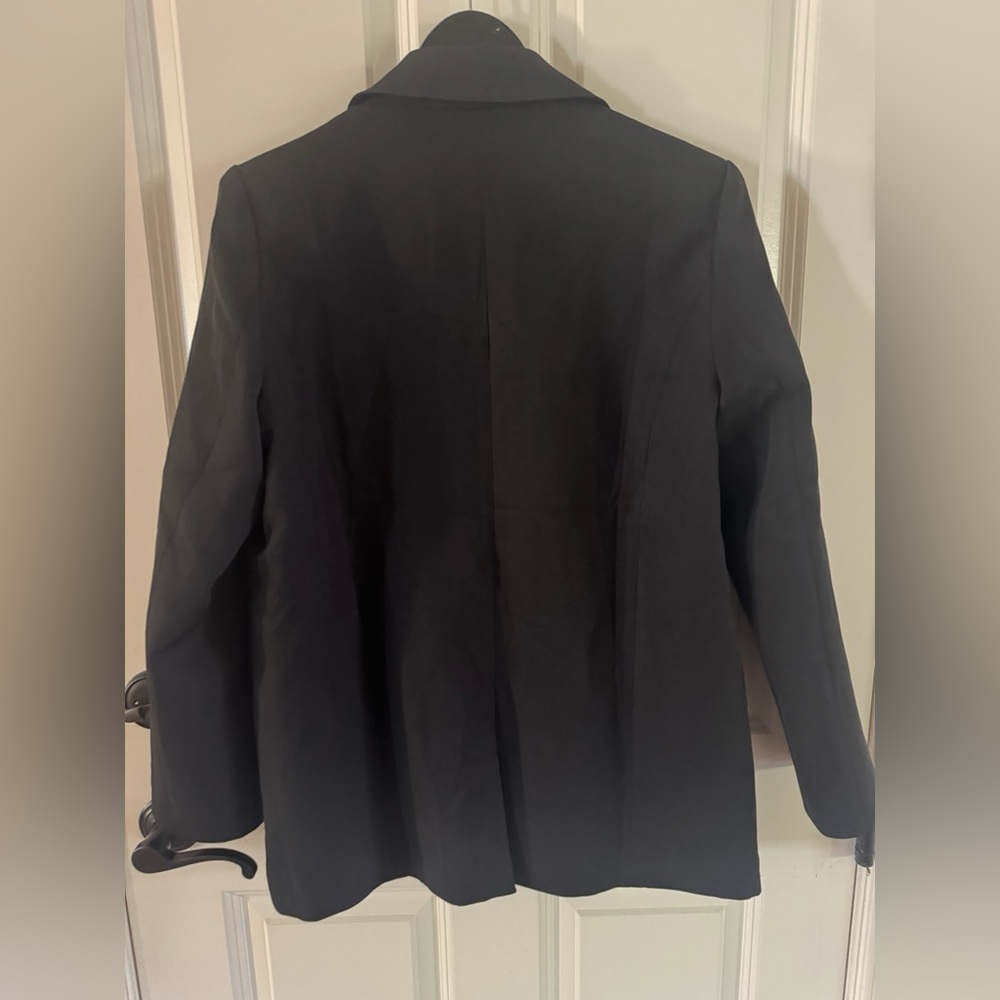 BNWT Lioness Wyoming Classic Oversized Double Breasted Black Blazer size XS - Picture 5 of 7